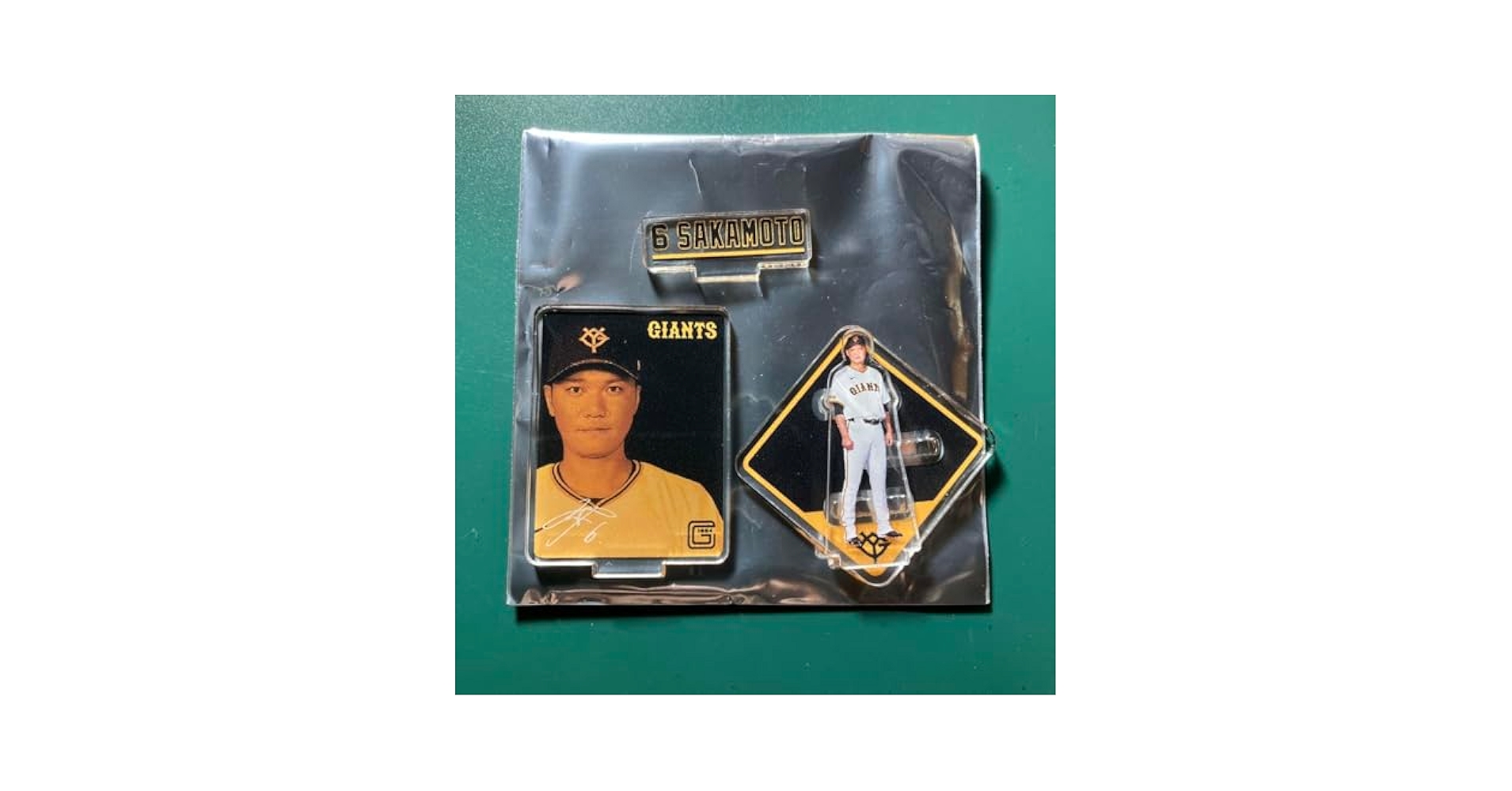 読売ジャイアンツ　坂本勇人　スーパーりレア　パステルver アクリルスタンド ジャイアンツ 坂本勇人 パペットシリーズ パステルカラー